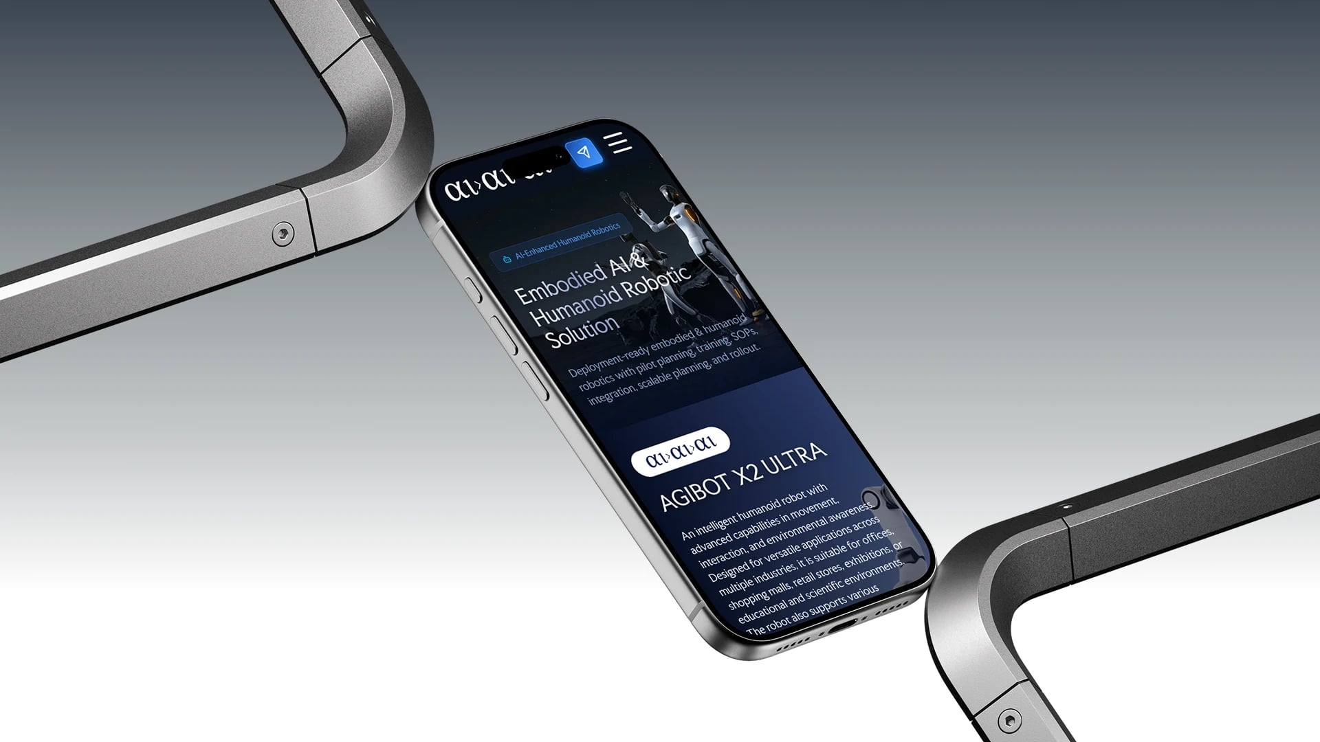Modern Website Design & Development Reflecting AI Expertise