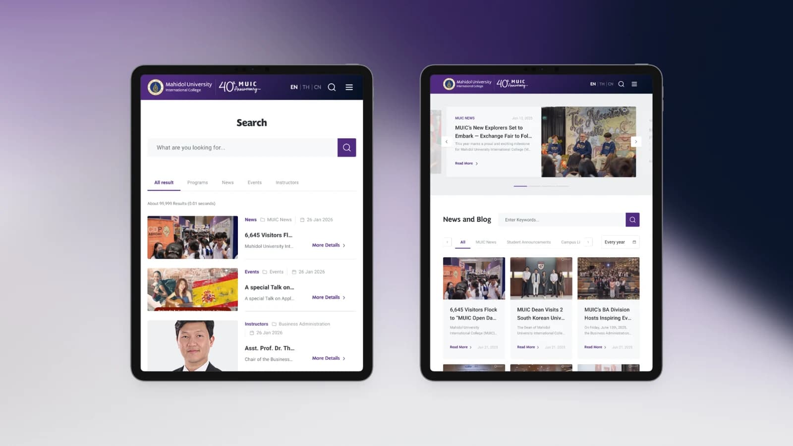 Building the MAHIDOL Navigation System: Reach any information in just a few clicks with intelligent search, by Decorear