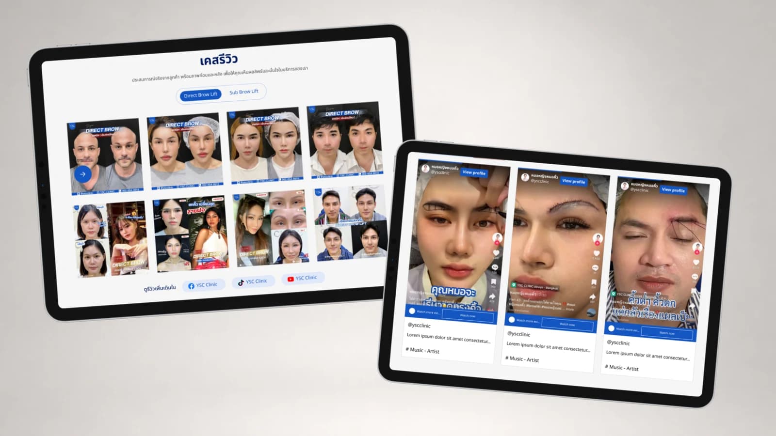 Aesthetic Clinic Website Design & Development