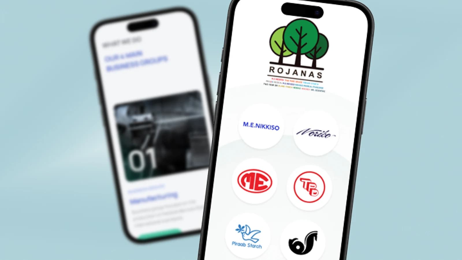 ออกแบบเว็บไซต์กลุ่มบริษัท Corporate Group จัดโครงสร้างบริษัทในเครือ ให้ชัดเจนและน่าเชื่อถือ โดย Decorear