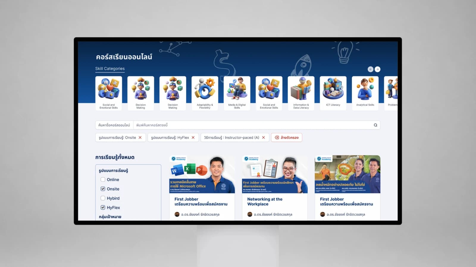 MU CLiL Online Course System Website: All Faculties’ Information in One Place, Less Duplicate Work by Decorear