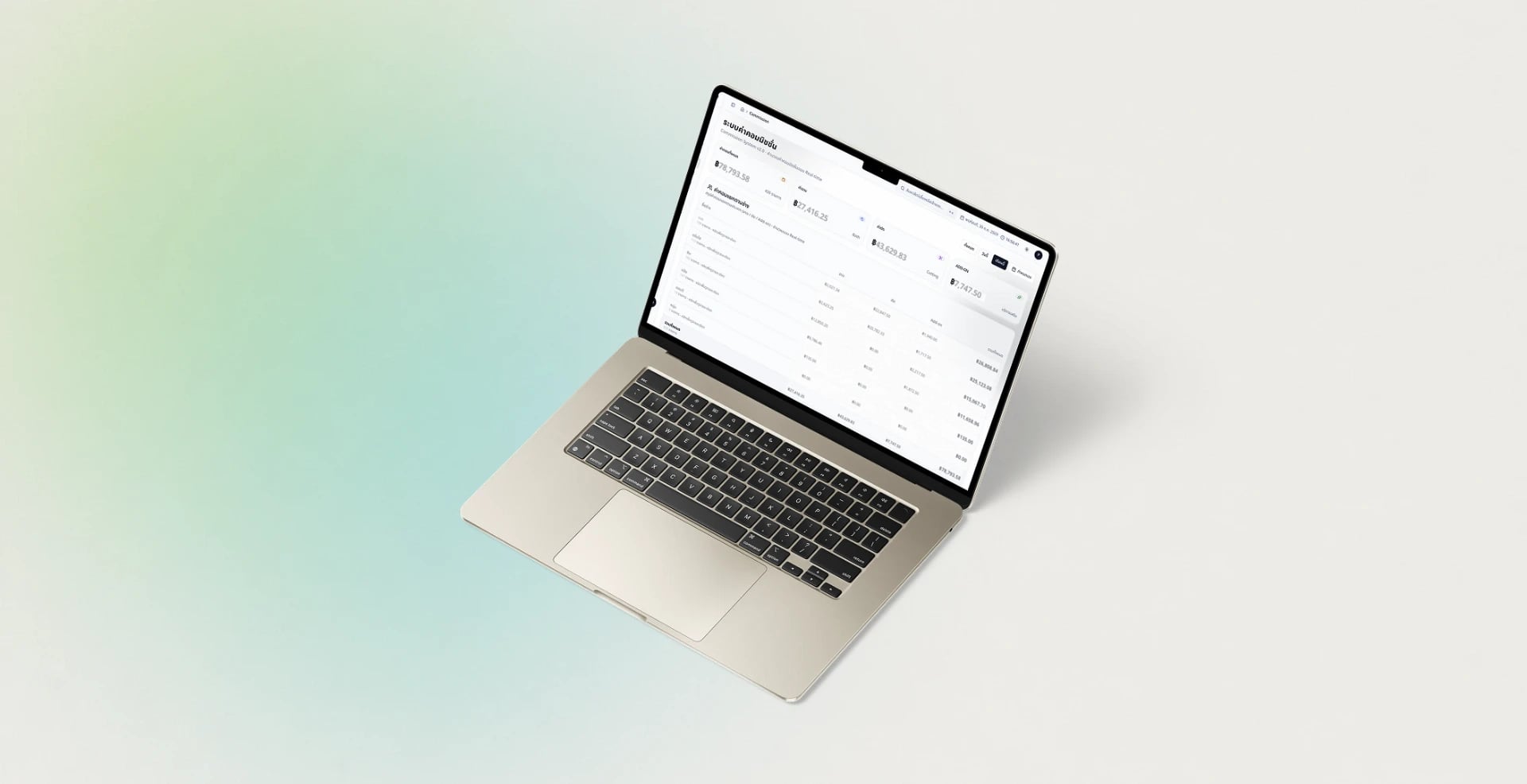 Automatic Commission Calculation System