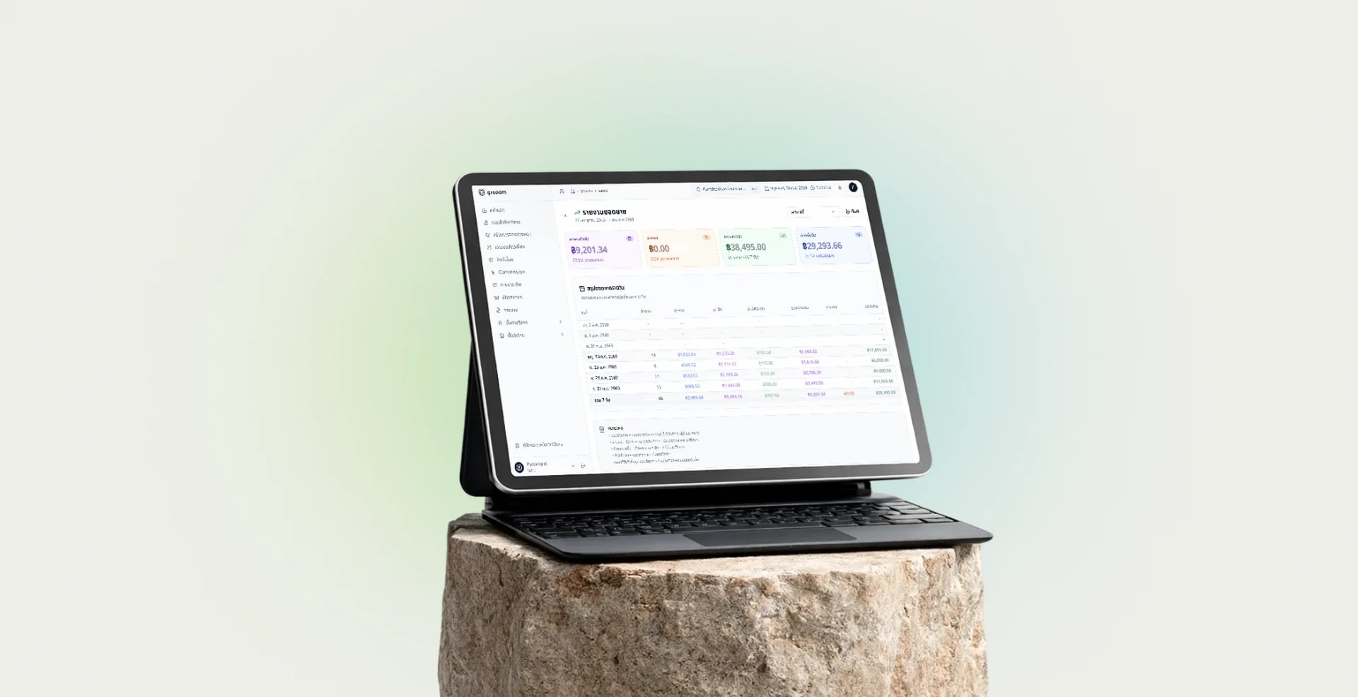 Business Overview Summary Dashboard