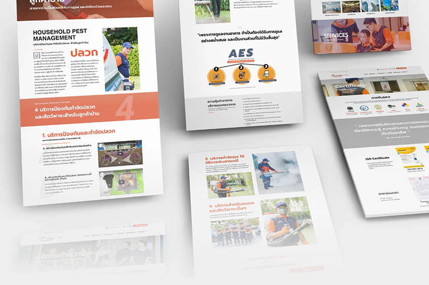 DECR digital marketing service card visual