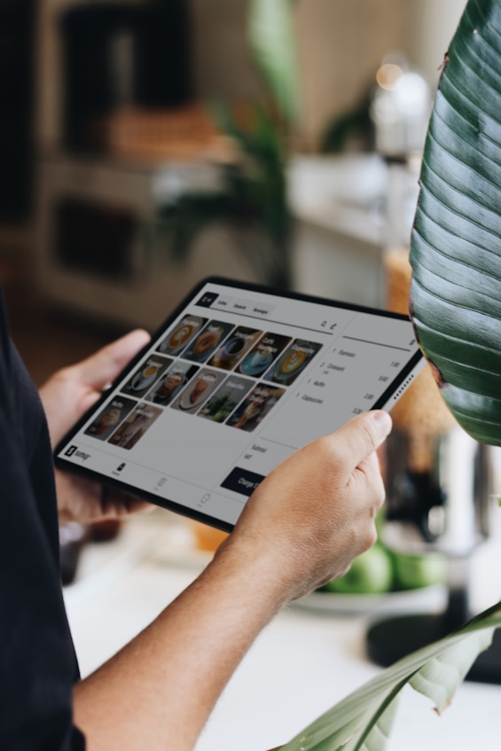 Using the system on a tablet